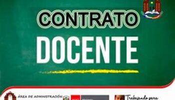 CONVOCATORIA DOCENTE 2022